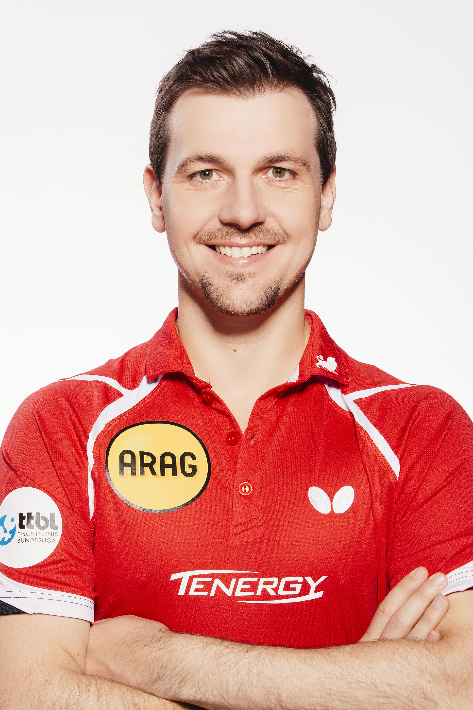 Timo Boll Portrait rot