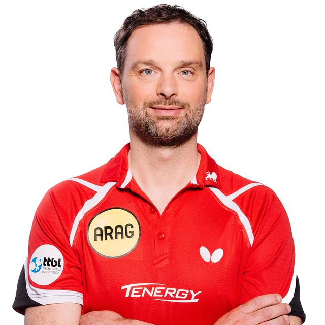 Borussia Düsseldorf Danny Heister Portrait rot