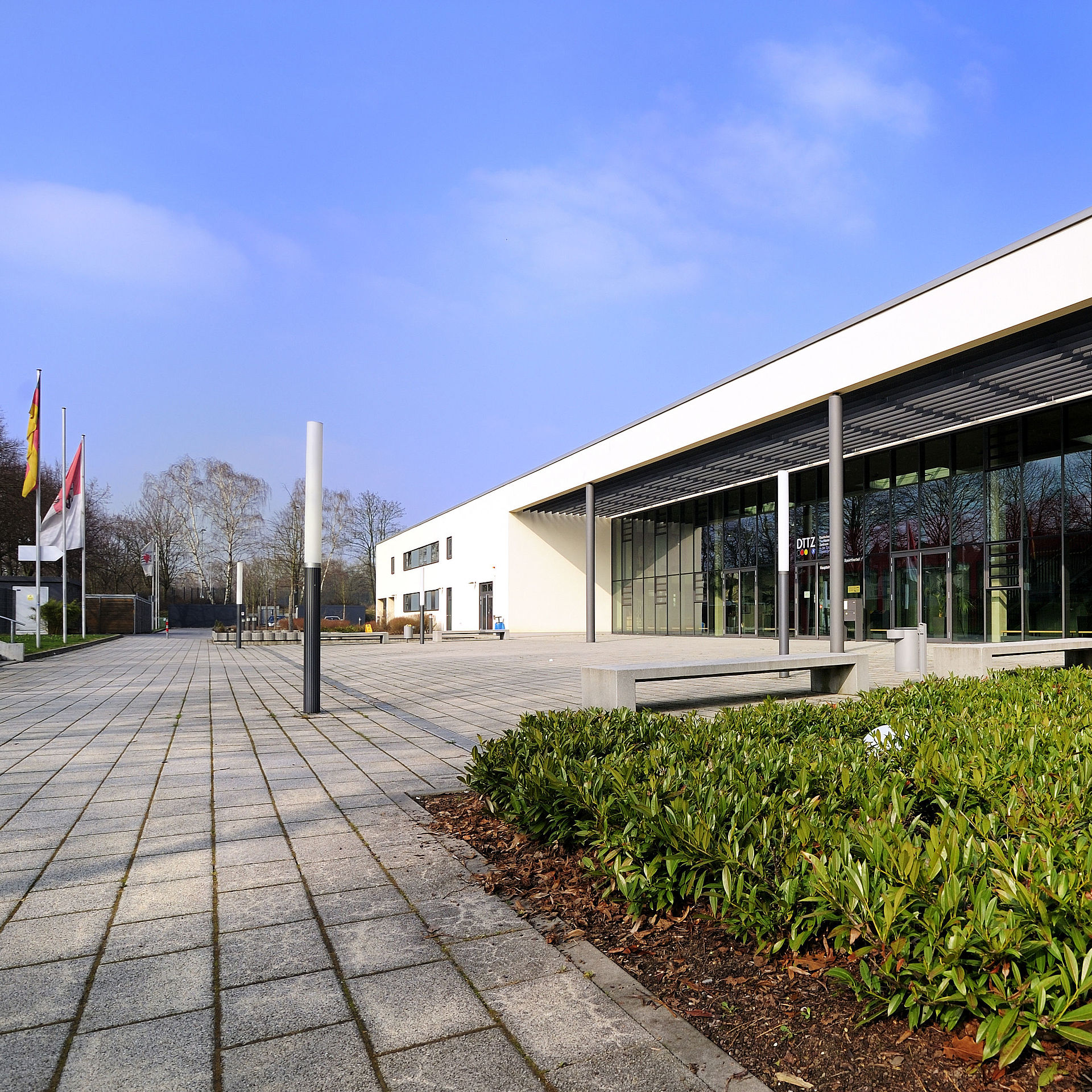 Sporthotel Borussia Düsseldorf Frontansicht