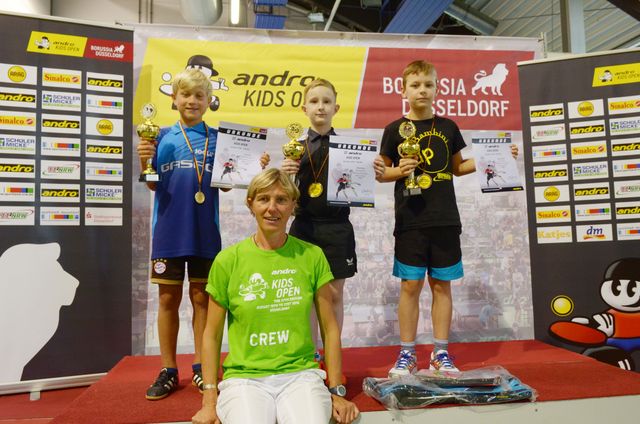 Siegerehrung andro Kids Open 2016 NRW-Talent-Cup
