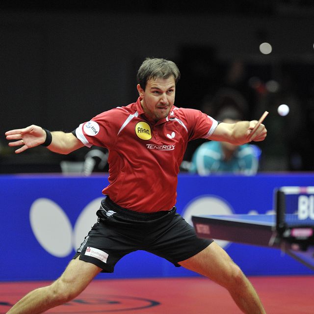 Timo Boll Rückhand