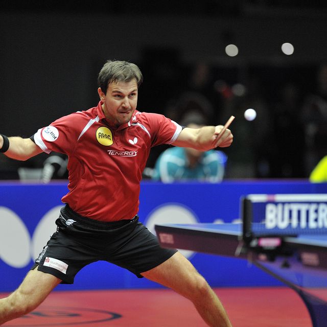Timo Boll Rückhand