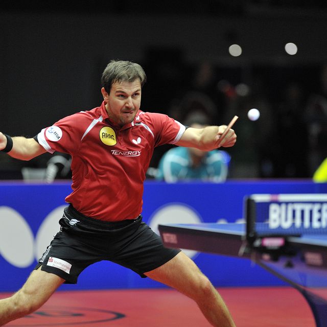 Timo Boll Rückhand