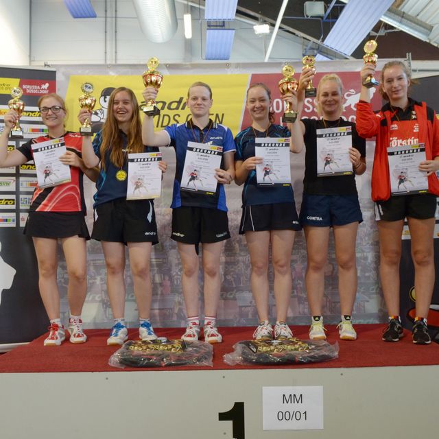 Siegerehrung andro Kids Open 2016 MM 01/02