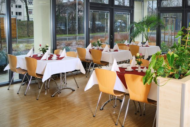 Sporthotel Borussia Düsseldorf Speiseraum