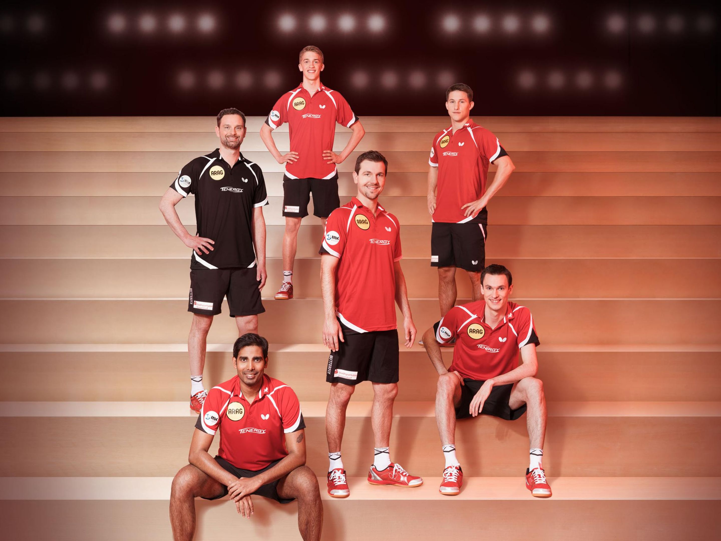 Borussia Düsseldorf Team Saisonmotiv Portrait