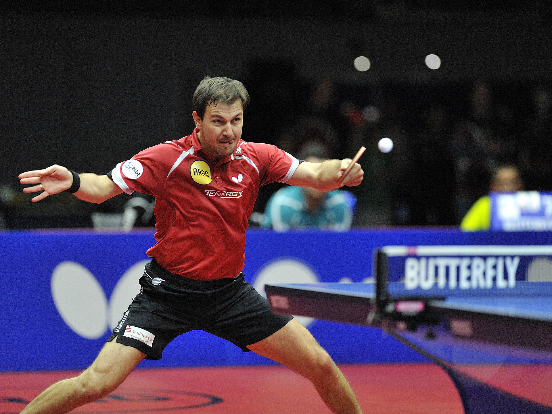 Timo Boll Rückhand