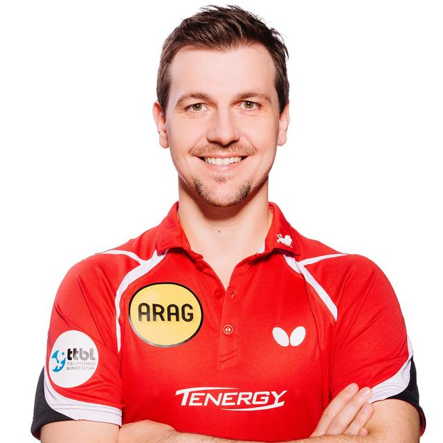 Timo Boll Portrait rot