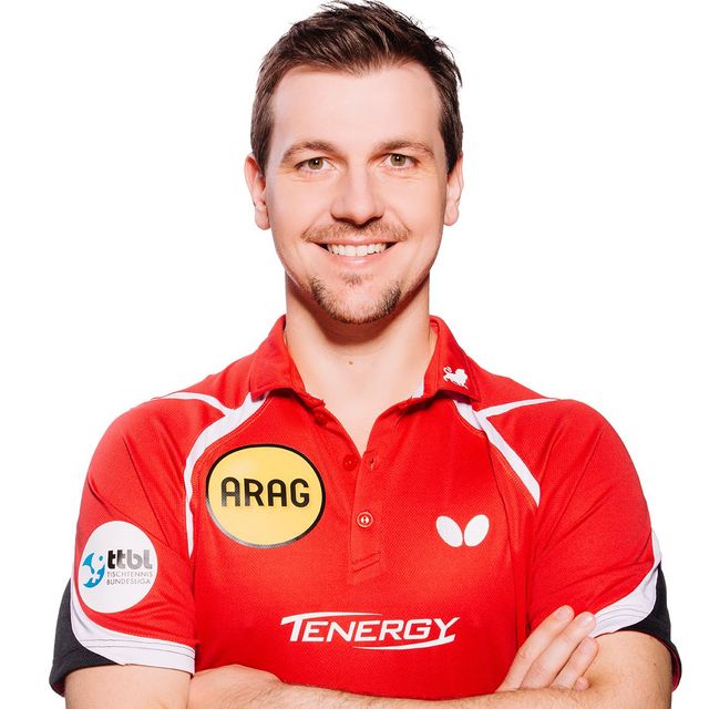 Timo Boll Portrait rot