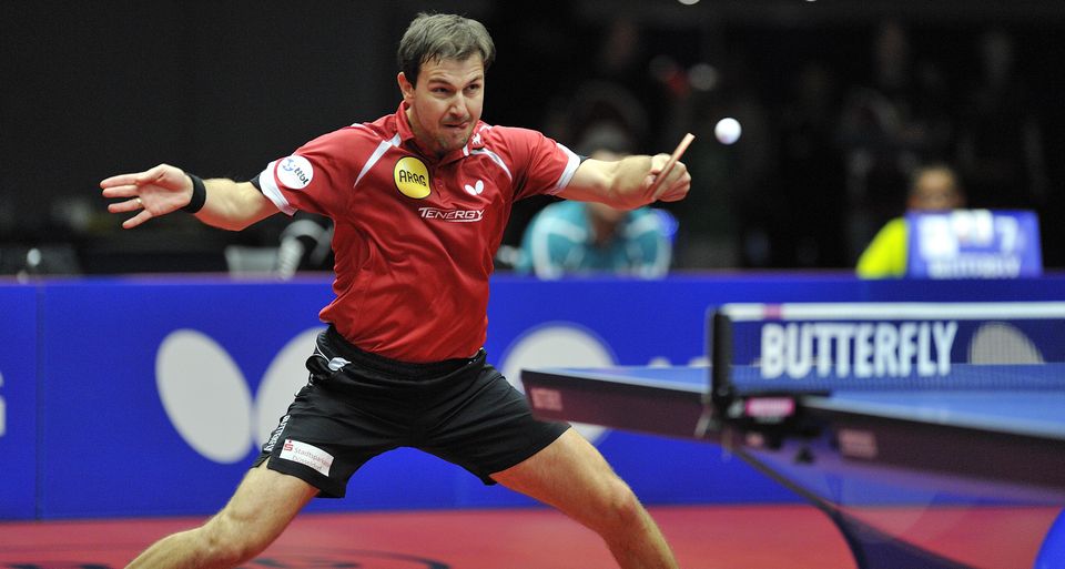 Timo Boll Rückhand